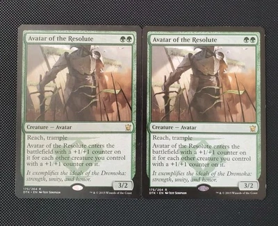 Avatar of the Resolute Dragons of Tarkir MTG Magic The Gathering  - Image 1 of 2