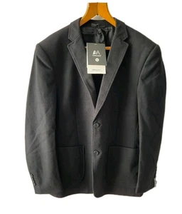 Allthemen Mens XL Blazer Black Jacket New With Tags 0641 - Picture 1 of 15