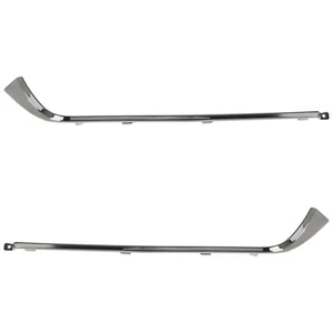 For 2021-2023 Elantra Rear Lower Bumper Trim Black SET PAIR - Picture 1 of 6