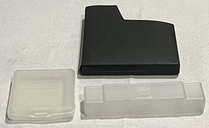 OEM Sega Game Gear Clear Plastic Cover Cartridge Case NES Sleeve SNES Cover Lot - Picture 1 of 1