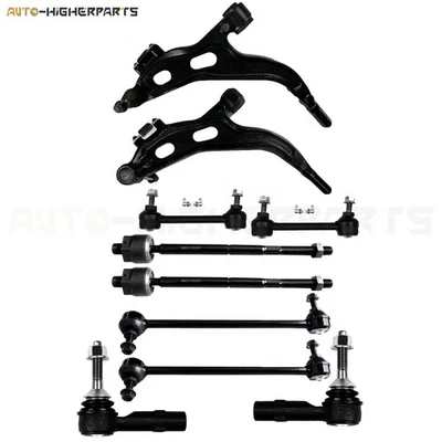 Kit de brazo de control de suspensión delantera y trasera de 10 piezas para Ford Freestyle 2005-2007 3,0 L Foto 1 de 4