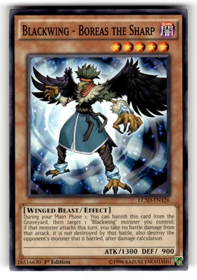 Blackwing - Boreas the Sharp LC5D-EN126  Common Legendary Collection 5D's LP - Image 1 of 2