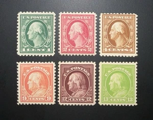 Francobolli Stati Uniti MNH Washington Franklin — da #498 a #513 TUTTI MNH VF! CV$100,00+ - Foto 1 di 3