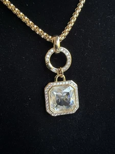 Bomb Party Necklace NK77955 “She’s Blissfully Gorgeous” Gold Pl April 2025 NWOT - Picture 1 of 3