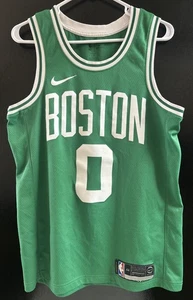 Nike Boston Celtics Jersey (Jayson Tatum #0) Swingman Green Men’s Size 44 Medium - Picture 1 of 4