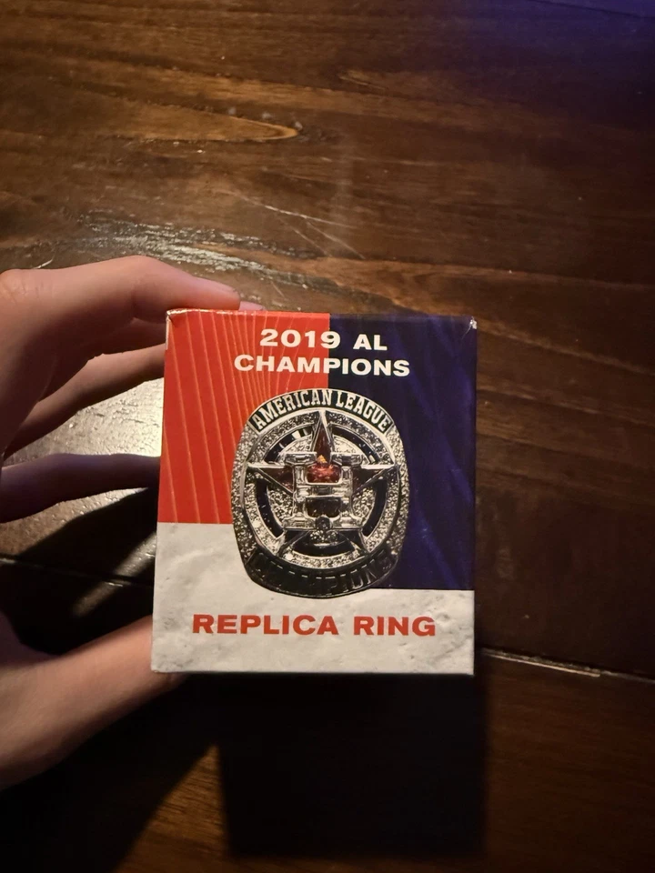 Houston Astros 2019 AL Champions Replica Ring ALCS SGA MLB Giveaway - Image 1 of 4
