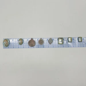 Artisan Ceramic Glass Focal Pendant Bead Lot Tree Seahorse Jewelry Making Suppli - Picture 1 of 19