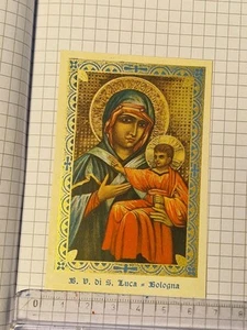 Santino Holy Card B. V. d. S. Luca Bologna Orazione 1914 EL19 ^ - Bild 1 von 2
