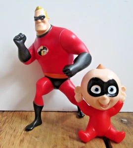 Mr. Incredible & Jack Disney Pixar McDonalds Incredibles Action Figure Dad Baby - Picture 1 of 10