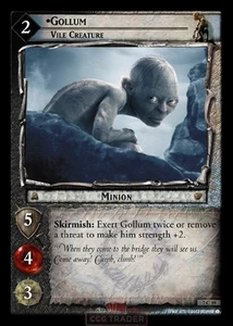 LOTR TCG 7C59 Gollum (Vile Creature) Return of the King - Picture 1 of 1