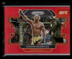 Panini Prizm UFC Prizm 2022 rojo #31 Edson Barboza/299 - Imagen 1 de 2