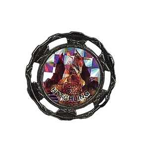 Mighty Morphin Power Rangers Spin Fighters Hatchling Turbo Charged Spinner Top - Picture 1 of 2