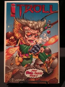 Troll #1, 1993 Extreme Studios Rob Liefeld Jeff Matsuda primera impresión, imagen cómic  - Imagen 1 de 8