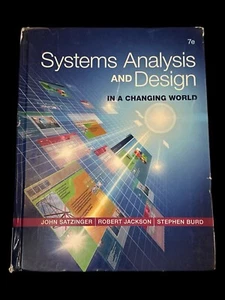 Systems Analysis and Design in a Changing World Hardcover-Seventh 7th Edition - Picture 1 of 3