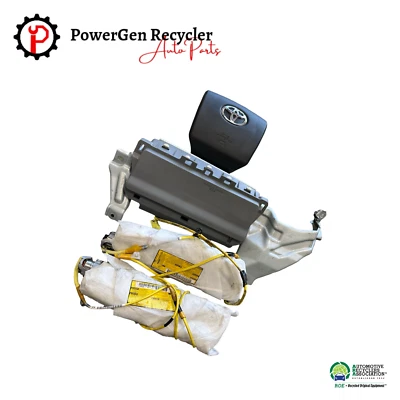 2016-2022 TOYOTA 4RUNNER DRIVER WHEEL, KNEE & BOTH SIDES FRONT SEAT AIRBAGS OEM Foto 1 de 4