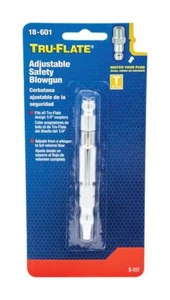 Pistola sopladora de aire con palanca de seguridad estilo T Tru-Flate 18601 acero 150 PSI de 1/4 pulgada Entrada - Imagen 1 de 2