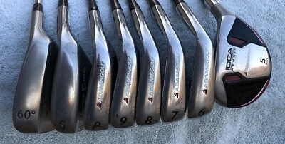 Adams Tight Lies Plus irons, jumbo CP2 grips (5 iron - 60 degree) - Image 1 of 4