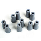 10X Dental Se Saliva Ejector Replacement Rubber Valve Snap Tip Adapter Gray