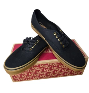 Vans Authentic 'Black Gum' VN000TSVBXH Size 11 men's NIB - Picture 1 of 7