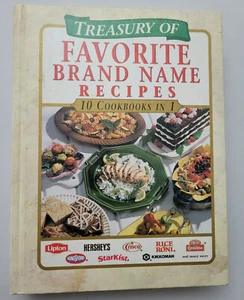 TREASURY OF FAVORITE BRAND NAME RECIPES 10 COOKBOOKS IN 1 - Picture 1 of 11
