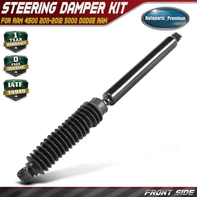 1x Front Left or Right Steering Damper Kit for Ram 4500 2011-2012 5000 Dodge Ram - Image 1 of 4