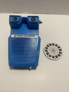 Vintage 1970's  Blue GAF TALKING VIEW-MASTER 