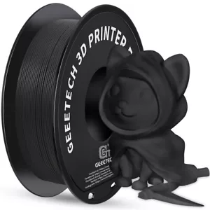 GEEETECH FDM 3D Printer Filament Matte PLA Black 1.75mm 1kg/roll Consumables - Picture 1 of 7