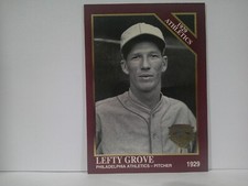 1994 CONLON COLLECTION TSN BURGUNDY - Lefty Grove  #1140