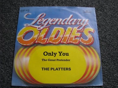 The Platters-Only you 7 PS-1976 Germany-Legendary Oldies-6167 415 - Bild 1 von 2