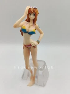 Sexy One Piece Nami Figure in Swimsuit Bikini & Sunglasses Banpresto Figure - Picture 1 of 8
