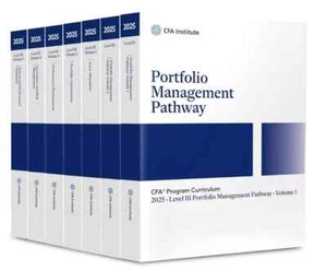 2025 CFA Program Curriculum Level 3 Box Set Volume (Hard Copies- Black & White) - Picture 1 of 1