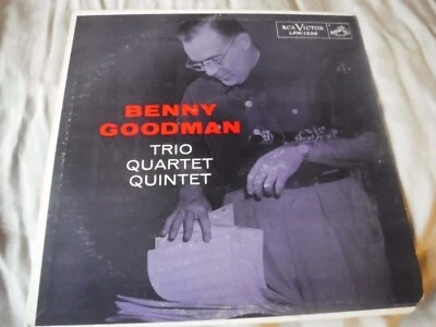 Benny Goodman--Trio-Quartet-Quintet (vinyl LP 1956) RCA Victor LPM-1226 - Image 1 of 4