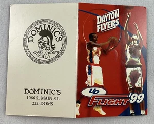 CBK Dayton Flyers 1998-99 Men’s Basketball Schedule-Dominic’s Restaurant - Picture 1 of 2