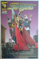 "Slingers" full unread 1st print Joseph Harris series w/ variants, Spider-Man