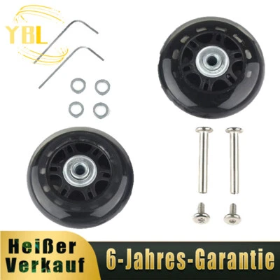 70x24MM Kofferrollen Ersatzreifen Reisekoffer Handschubbox Stilles Rad Ersetzen - Bild 1 von 4