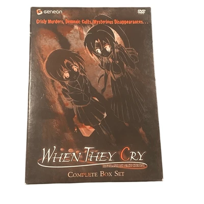 Higurashi When They Cry Complete Series (DVD, 2009) Geneon Anime Thinpak Box Set - Image 1 of 4