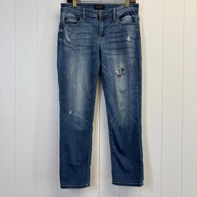 Judy Blue Womens Preppy Hipster Denim Boyfriend Fit Jeans Size 9/29 Everyday - Image 1 of 4