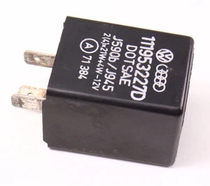 Relé intermitente intermitente de señal de giro VW Jetta Golf GTI MK1 MK2 Beetle Vanagon 111 953 227 D - Imagen 1 de 2