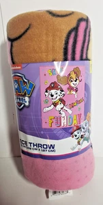 Paw Patrol Fleece Throw Blanket New 50 inches x 40 inches - Picture 1 of 1