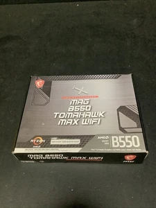 MSI MAG B550 Tomahawk MAX WiFi Gaming Motherboard - AMD Ryzen 5000 Series - Afbeelding 1 van 10