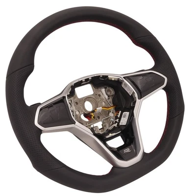 Sports Steering Wheel Heated DSG Travel Assist Original VW Golf 8 Gti R Line New - Image 1 of 4