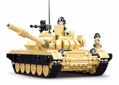 T-72B3  brick tank model - Sluban M38-B1011 - 770 bricks - Image 1 of 4