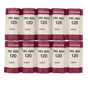 Fujifilm PRO 120 400H Color Negative Film iso 400 - 10 Rolls - Picture 1 of 1