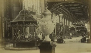 France Paris Exposition Universelle Galerie d'Iena Ancienne Photo 1878 - Imagen 1 de 3