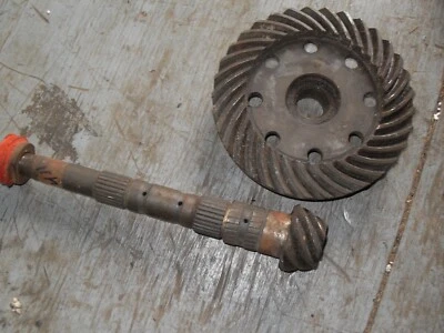 ANILLO CAJA CAMBIOS RENAULT R-5 & LECAR SPECIAL RELACIÓN 4:11 Y PINNION ANTIGUO N.O.S. Foto 1 de 2