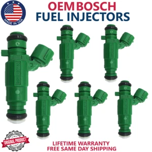 x6 OEM BOSCH FUEL INJECTORS FOR 2003-2008 Hyundai Tiburon 2.7L I4 #35310-37150 - Picture 1 of 3