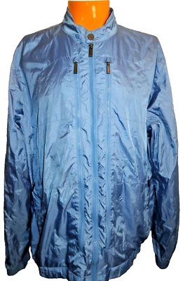 B7 Ermenegildo Zegna Zegna Sport Light Shell Project Cortavientos Azul Para Hombres XXL Foto 1 de 4