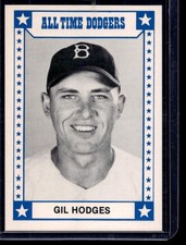 1980 - 001 TCMA Gil Hodges Brooklyn Dodgers All-Time Dodgers HOF