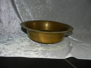 Ancienne bassine à confiture en cuivre jaune martelé / French copper Kitchen