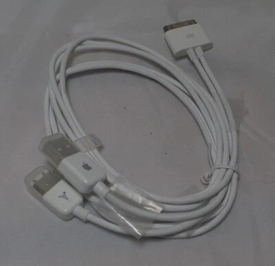 Apple Dock Connector to FireWire/USB 2.0 Y Cable for iPod (M9126G/A) - Image 1 of 2